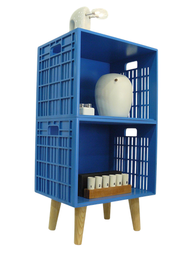 Reference for repurposed crate storage